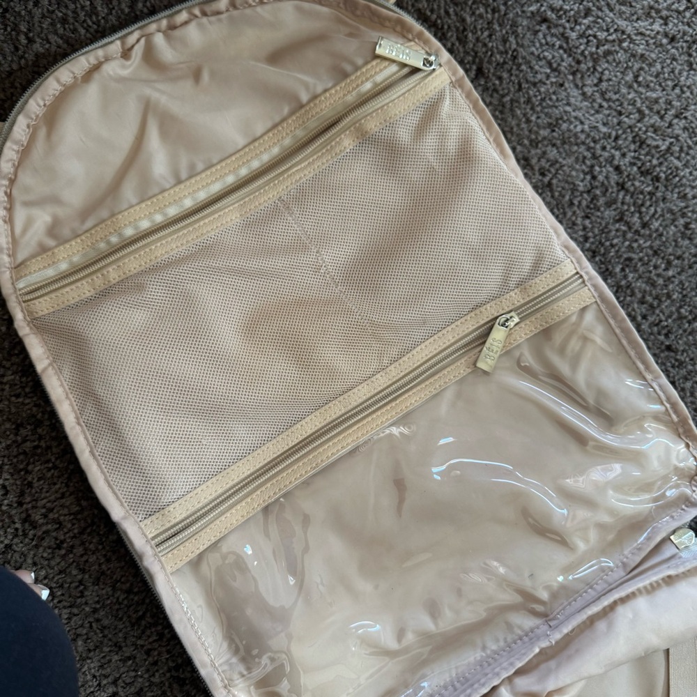 BEIS - The Travel Backpack 
in Beige - Picture 6 of 9